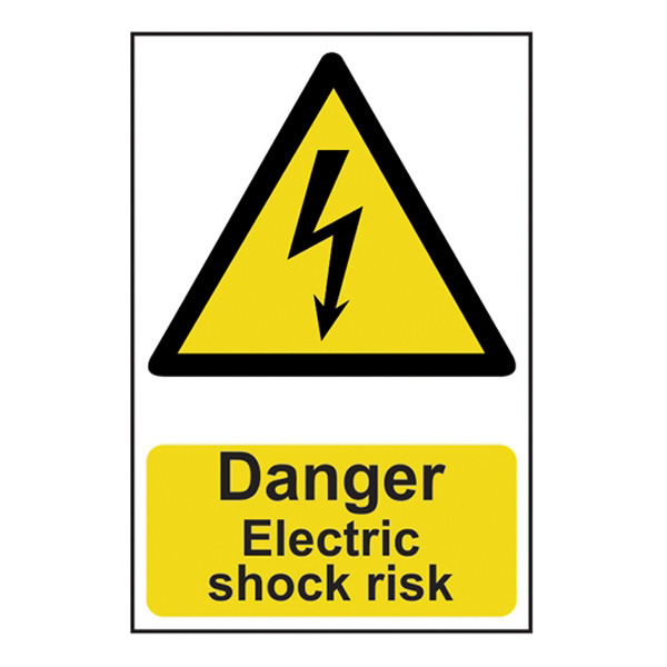 Scan Danger Electric shock risk
