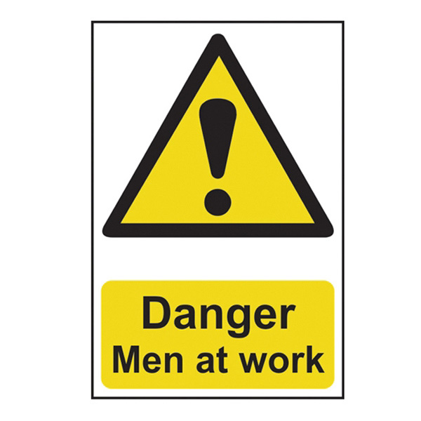Scan Danger Men at work