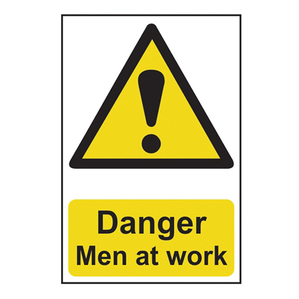 Scan Danger Men at work