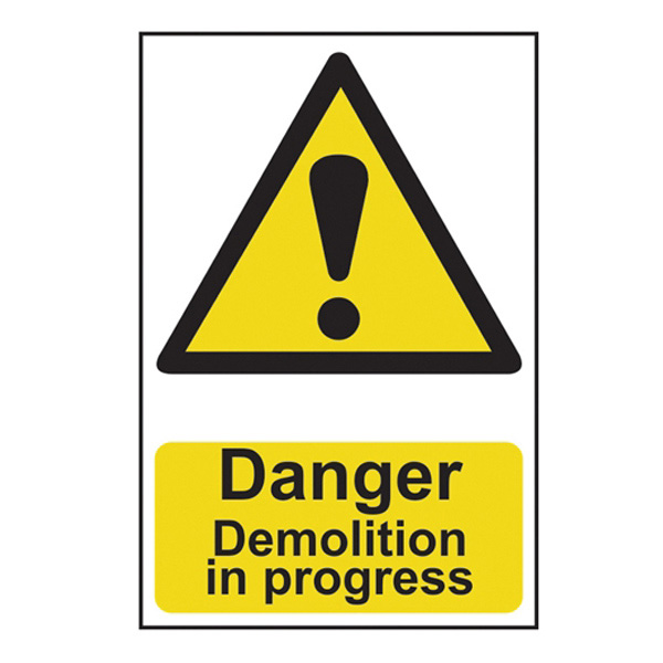 Scan Danger Demolition in progress