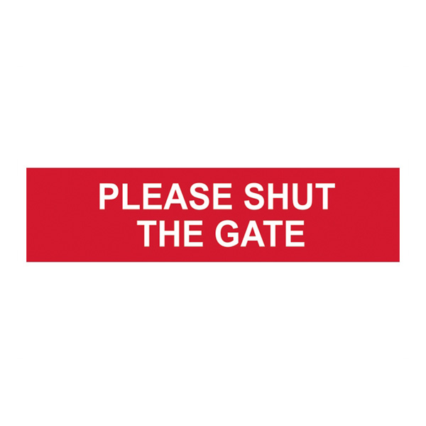 Scan Please shut the gate