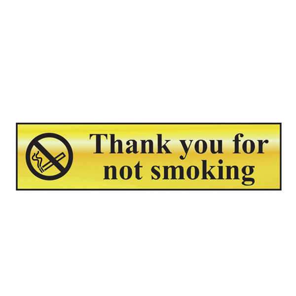 Scan Thank you for not smoking