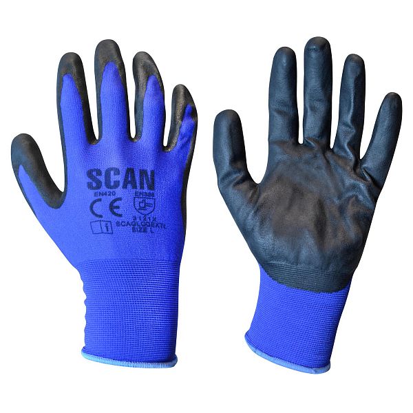 Scan Max Dexterity Nitrile Gloves