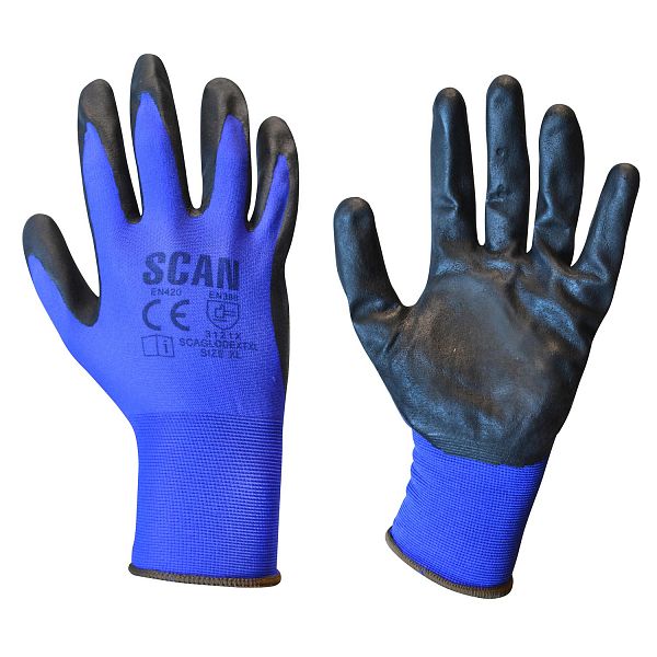 Scan Max Dexterity Nitrile Gloves
