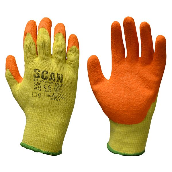 Scan Knitshell Latex Palm Gloves