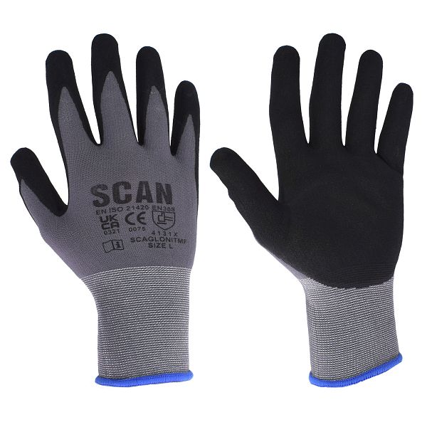 Scan Breathable Nitrile Micro-Foam Gloves