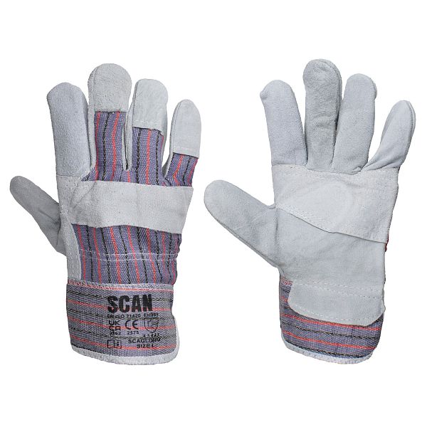 Scan Canadian Rigger Cowsplit Leather Gloves