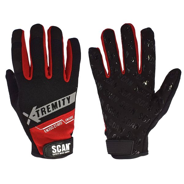 thumbnail image 2 of Firm Grip Medium Workmaster Gloves – Touch Screen, Quick Fit – Select Size 2 of 4