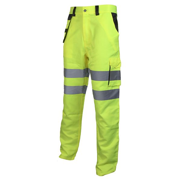 Scan Hi-Vis Holster Trouser Yellow