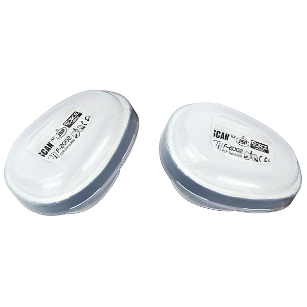 Scan Twin Half Mask P2 Filter Cartridge (Pack of 2)