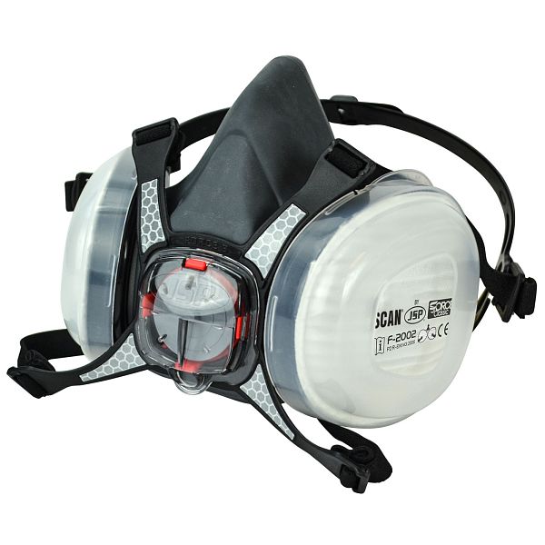 Scan Twin Half Mask Respirator with P2 Cartridges