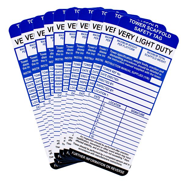 Scan Tower Tag Replacement Inserts