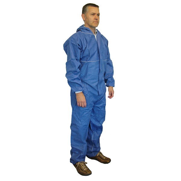 Scan Disposable Overall Navy