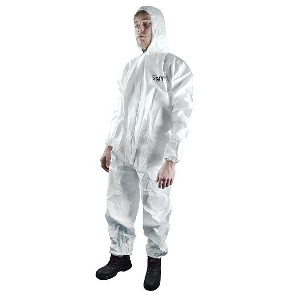 Scan Disposable Chemical Splash Resistant Coverall