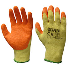 One Size Scan SCAGLONIT Nitrile Knitwrist Heavy-Duty Gloves 