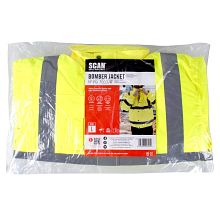 Scan Hi-Vis Bomber Jacket Yellow