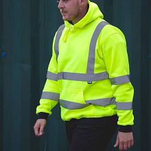 Scan Hi-Vis Hoodie Yellow