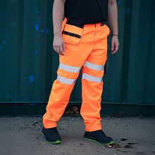 Scan Hi-Vis Holster Trouser Orange