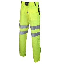 Scan Hi-Vis Holster Trouser Yellow