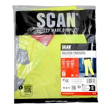 Scan Hi-Vis Holster Trouser Yellow