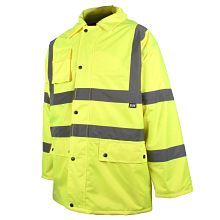 Scan Hi-Vis Motorway Jacket Yellow