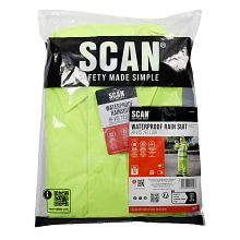 Scan Hi-Vis Rain Suit Yellow
