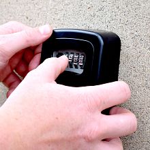 Scan Key Safe 4 Dial Combination