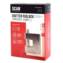 Scan Armoured Shutter Padlock