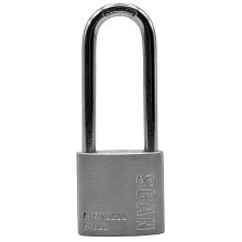 Scan Stainless Steel Padlock Long Shackle with 3 Keys