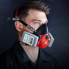 Scan Twin Filter Cartridge P3 Glass Fibre