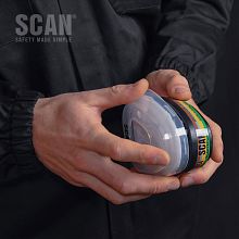 Scan Twin Filter Particle P2 + Retainer