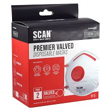 Scan Premier Valved Disposable Mask FFP3