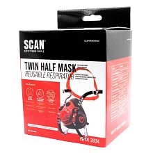 Scan Twin Half Mask Respirator