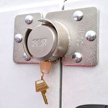 Scan Van Hasp & Padlock