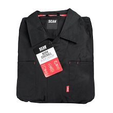 Scan Coverall/Boiler Suit Black