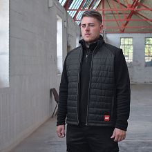 Scan Padded Gilet with Stretch Back